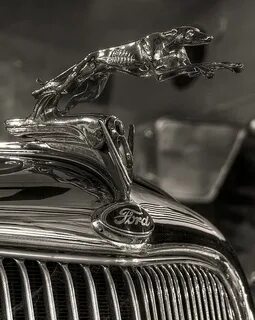 Nothing Outrun My V-8 Ford Car hood ornaments, Hood ornament
