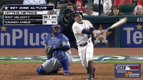 Statcast: Altuve reaches tracks 04/13/2016 MLB.com