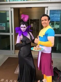 Denver Comicon Yzma and Kronk Couple halloween costumes, Cou