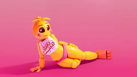 ArtStation - FNAF Toy Chica Pin-up