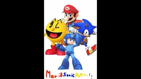 Mario Sonic Pacman Megaman - YouTube