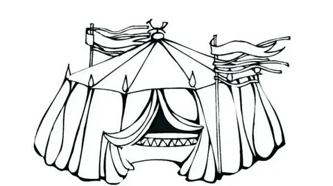 Circus Tent Sketch at PaintingValley.com Explore collection 