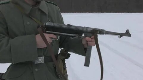 Обзор и стрельба из СХП МП-38 1940 / Blank firing MP-38 1940