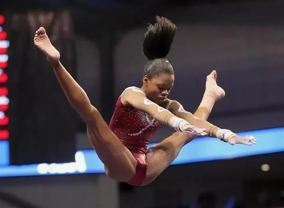 Resolve has Gabby Douglas tied for lead at U.S. nationals Ga