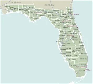 County 5 Digit Zip Code Maps of Florida - ZIPCodeMaps.com