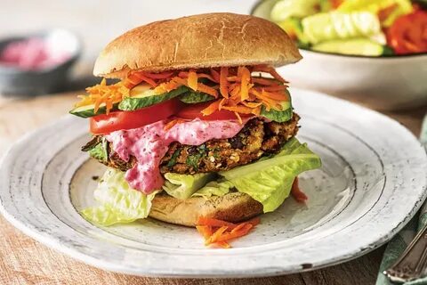 Spices Veggie Burgers Recipe HelloFresh