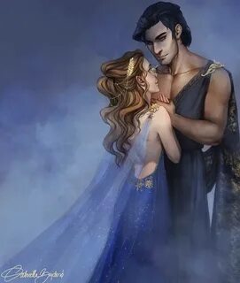 Persephone and Hades by Gabriella Bujdoso Greek mythology ar