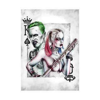 Joker And Harley Quinn Drawing
