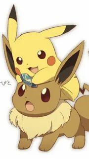 Free Pikachu and Eevee iPhone wallpaper Iphone wallpaper pok