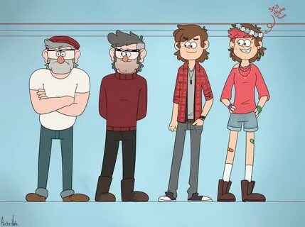 Pines Height Chart by ArcherVale on DeviantArt Gravity falls