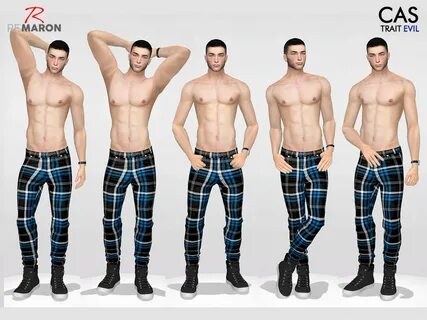 The Sims Resource - Pose for men - CAS Pose - Set 4