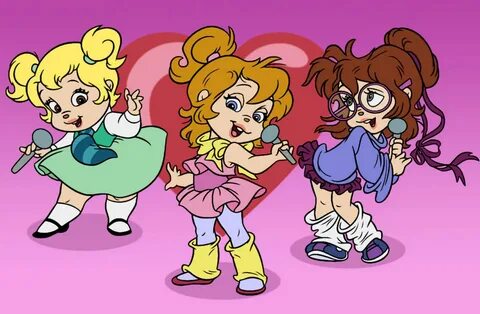 The Chipettes The chipettes, Alvin and the chipmunks, Chipmu