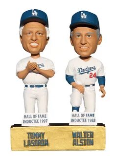 TOMMY LASORDA WALTER ALSTON Dual LA DODGERS SGA Los Angeles 