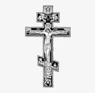 Cross - Russian Orthodox Cross - 400x720 PNG Download - PNGk