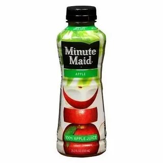 Minute Maid 100% Apple Juice - 15.2 Oz. Minute maid juice, M