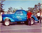 The iconic Stone, Woods and Cook Willys Gasser. The NHRA’s a