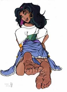 Esmeralda's feet by Solesartist on deviantART Esmeralda, Fee