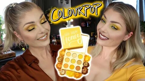 Colourpop Uh-Huh Honey 1 Palette 2 Looks + My Thoughts - You