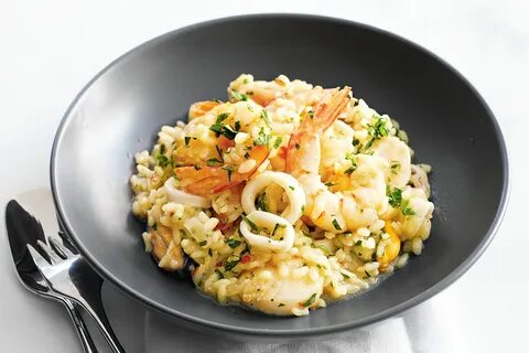 Seafood risotto Recipe Risotto recipes, Seafood risotto, Ris