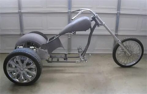 Chopper Trike Rolling Chassis (With images) Custom choppers,