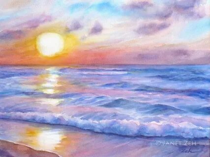 Janet Zeh Original Art Watercolor and Oil Paintings: Ocean S