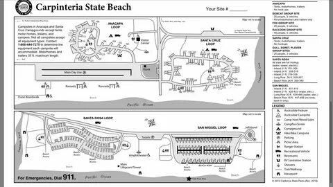 Carpinteria State Beach Campground - Delivered RV Rentals