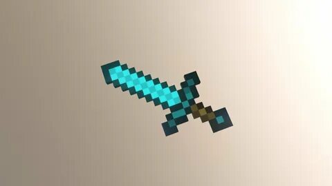 Minecraft Diamond-Sword - Download Free 3D model by Blender3
