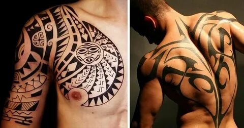 Tribal tattoos, Tattoos, Back tattoos for guys