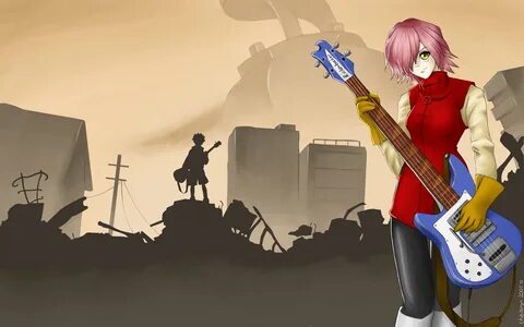 FLCL HD Wallpaper Background Image 2402x1800