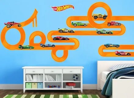 Hot Wheels Cars & Track Wall Decal Set 2