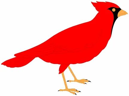 clipart red cardinal - Clip Art Library