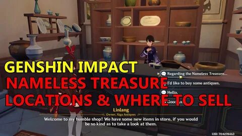 Genshin Impact Nameless Treasure Locations & Where to Sell -