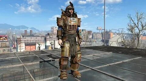 Скачать Fallout 4 "Wearable Super Mutant Armor/Носимая Броня