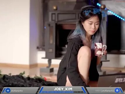 joey_kim Crazy beauty takes off her red dress - porno-ART