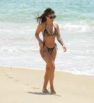 Kayleigh Morris in a Bikini on the Beach in Mykonos 08/22/20