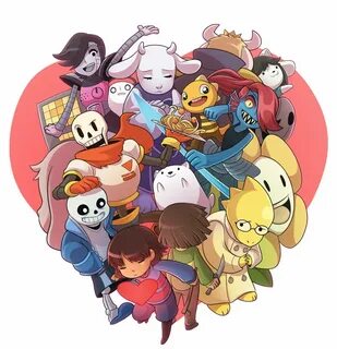 Finally finished this one! I love, you, Undertale T3T Undert
