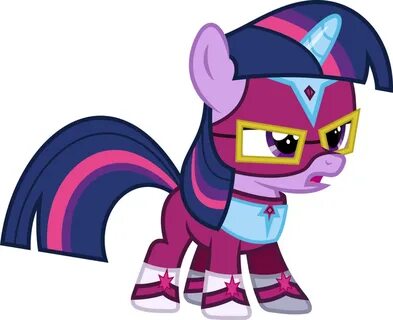 Twilight Sparkle Filly as Masked Matter-Horn by imageconstru