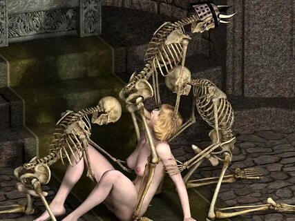 Skeletal porn