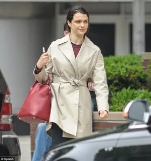 Why so glum? Natural beauty Rachel Weisz looks downcast as s