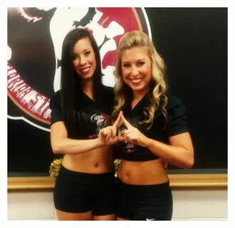 Florida State Golden Girls repping Tri Delta! Tri delta, Del