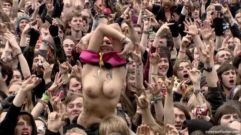 Nude festival women boobs - Naked and Nude in Public Picture