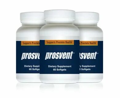 PROSVENT - Natural Prostate Health Supplement - 3 Bottles: к