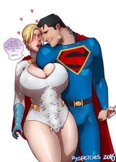 Power Girl Sexy Comic Book Superhero Breast Boob Mousepad ::