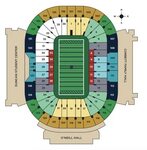 Gallery of notre dame stadium seating chart notre dame stadi