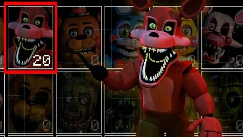 Nightmare Foxy is fixed again but in UCN! Un Nightmare Foxy!