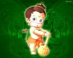 Baby Hanuman Wallpapers - WallpaperSafari Hanuman wallpaper,