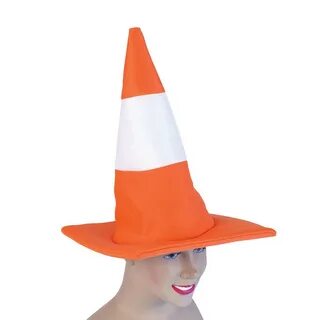 Traffic cone hat Party365.com