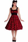 Kleding en accessoires Hell Bunny Vanity Mini Dress Red with