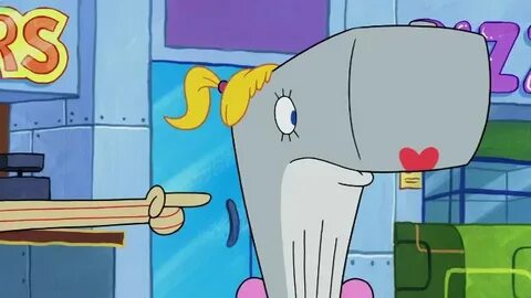 197a Mall Girl Pearl SpongeBob Captures