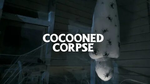 Cocooned Corpse - Spirit Halloween - YouTube